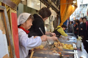 Tsukiji market food