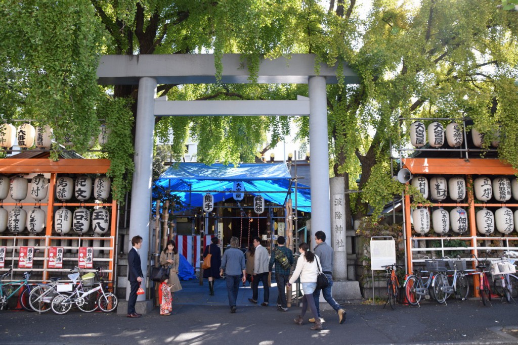 Namiyoke Inari Jinja Tsukiji market