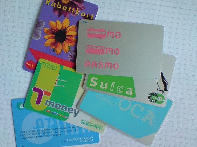 Suica Pasmo public transportation card