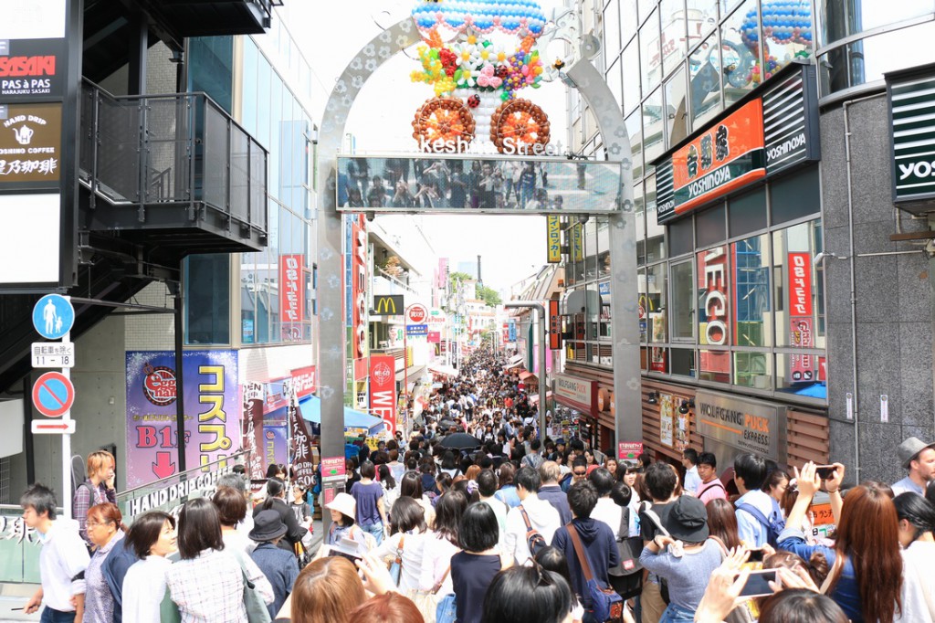 Đường Takeshita dori Harajuku