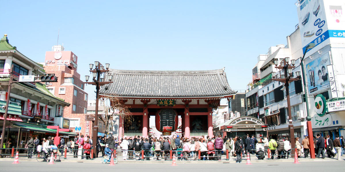 Asakusa thunder gate "KAMINARI-MON(雷門)"