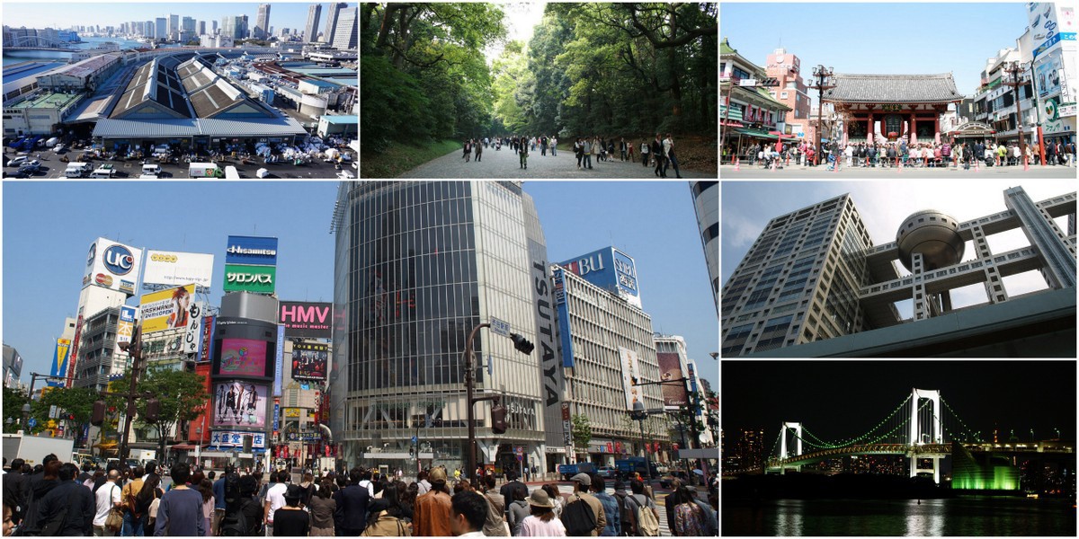 Tokyo collage