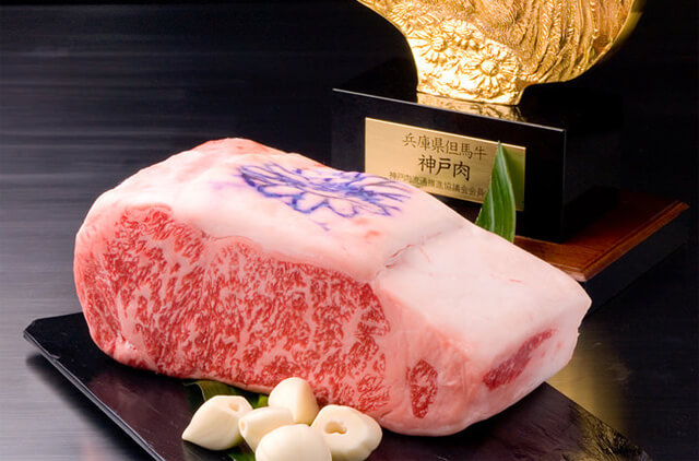 bifteck de longe de boeuf kobe de kyoto