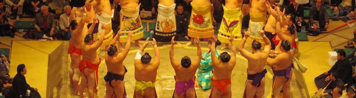 Grand Sumo Tournament - ring ceremony