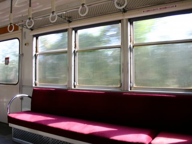 Train interior