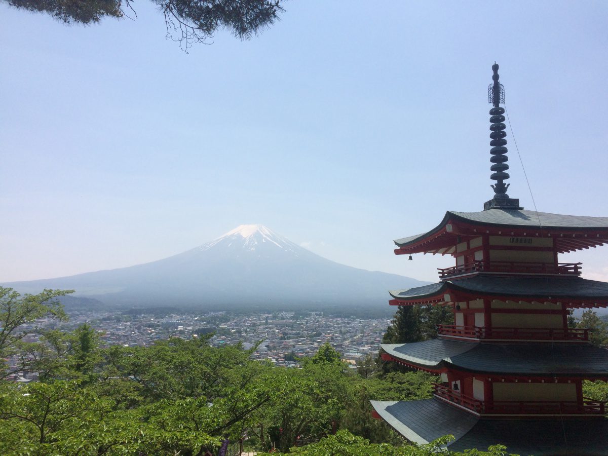 Pagode Chureito Mont Fuji