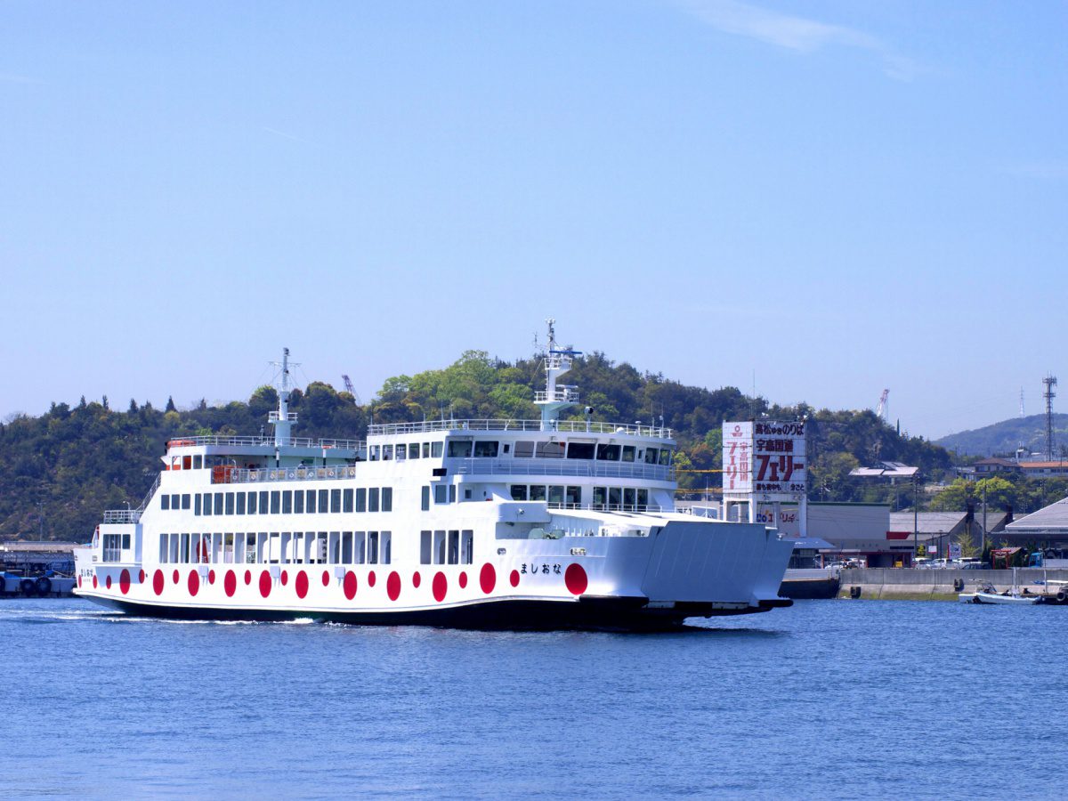 ferry travel in japan