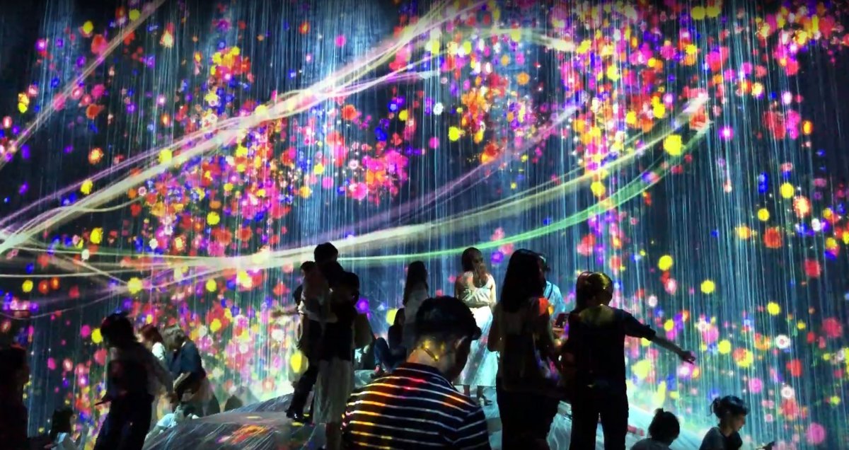 Mori Building Digital Art Museum teamLab Borderless Tokyo