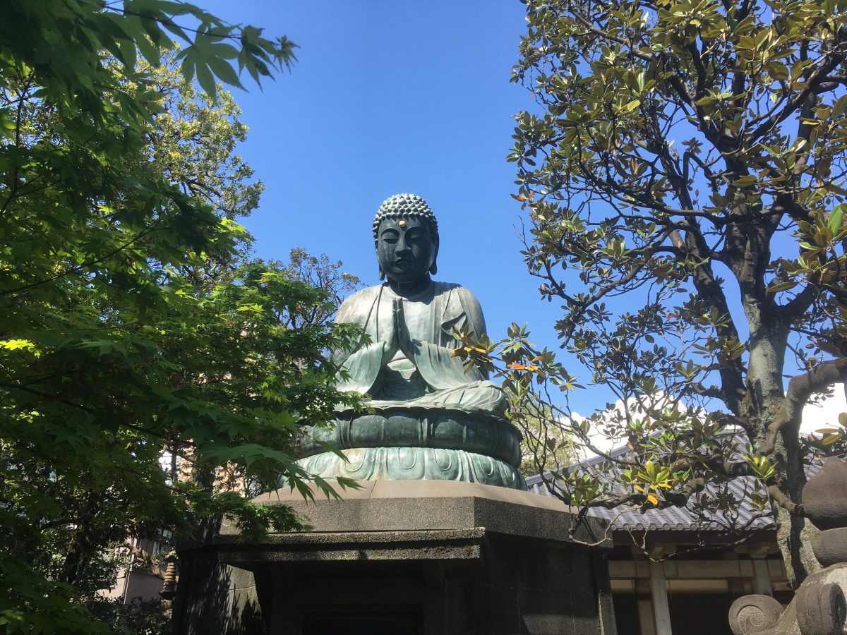 Buddha Tennoji temple Yanaka