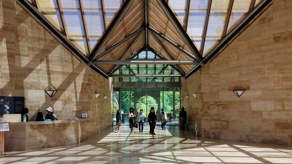 MIHO MUSEUM in Japan designed by I.M.Pei 