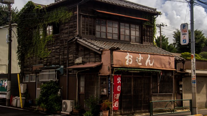 Shitamachi backstreet Tokyo backstreet