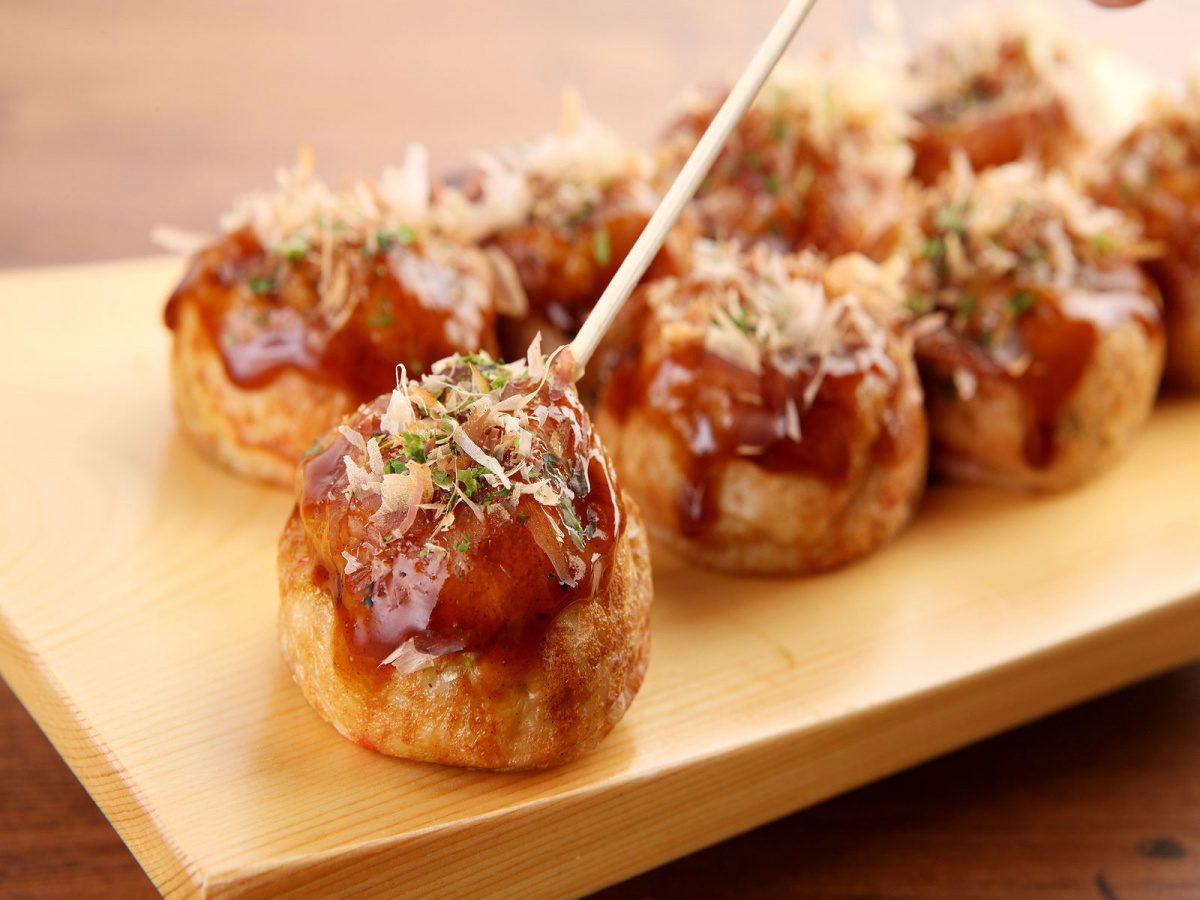 Takoyaki Japanese food