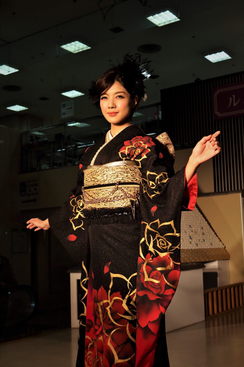 kimono show kyoto