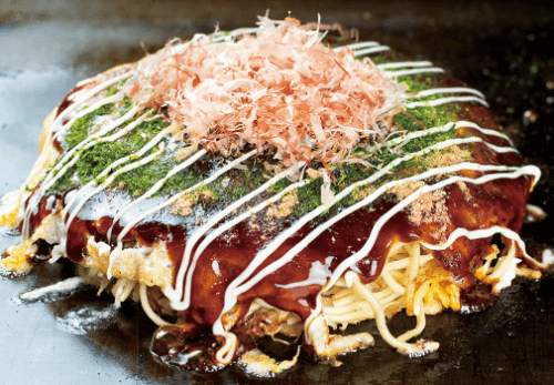 okonomiyaki Japanese food