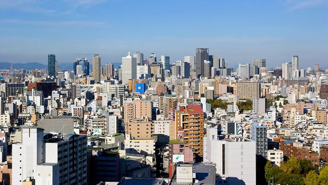 Osaka skyline