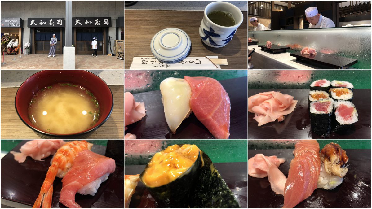 Sushi Dai vs Daiwa Sushi Reviews at Toyosu Fish Market Japan