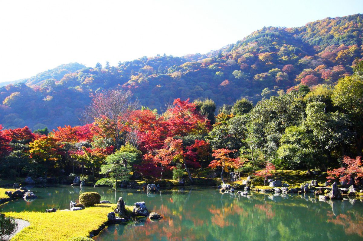 Tenryu Temple, Autumn Foliage, Arashiyama, Kyoto, Family Friendly Destination, UNESCO World Heritage Site