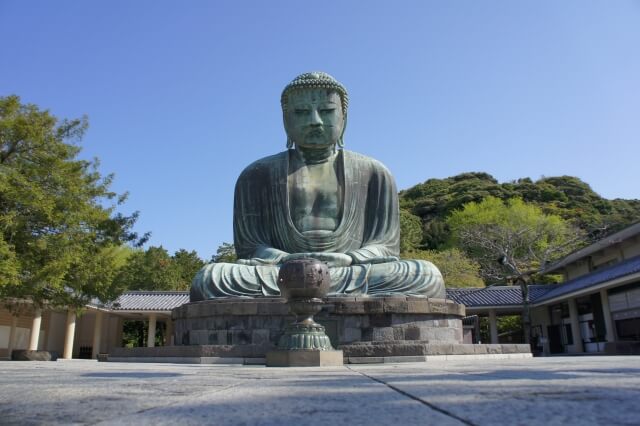 Kotokuin temple, The Great Buddha, Kamakura Daibustu