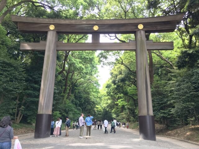 Meiji shrine Yoyogi Park