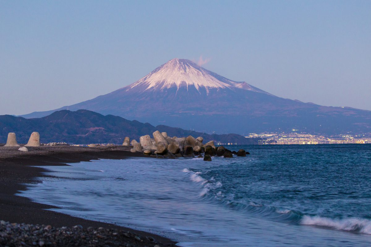 Mount Fuji from Miho no Matsubara