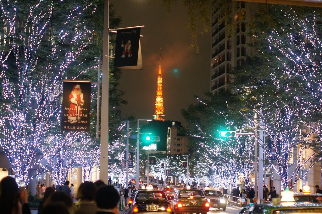 Christmas light Roppongi -