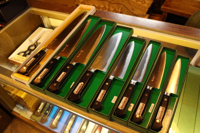 "Ubukeya", Traditional Japanese Knife Store in Tokyo Japan Wonder Travel Blog