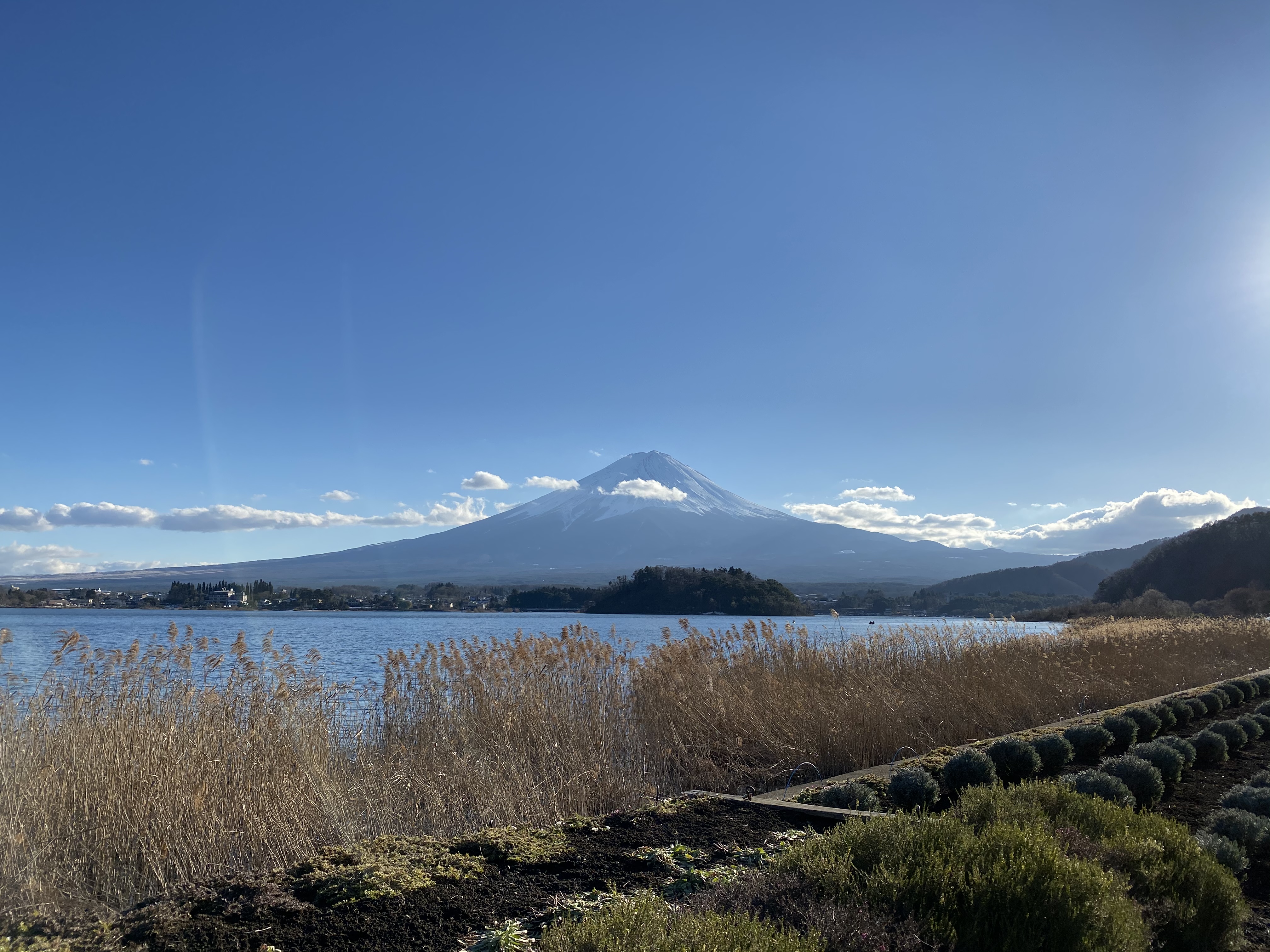 Laka Kawaguchi Mount Fuji