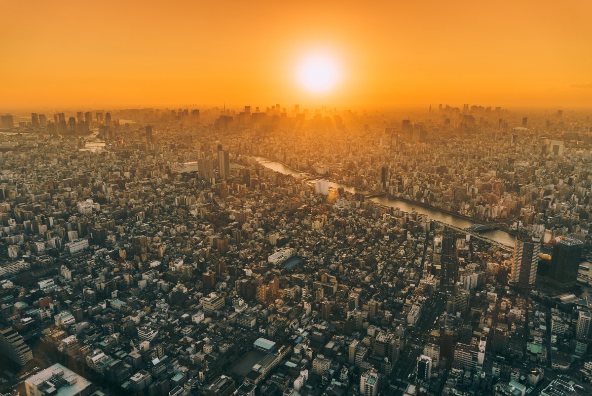 Tokyo sunset