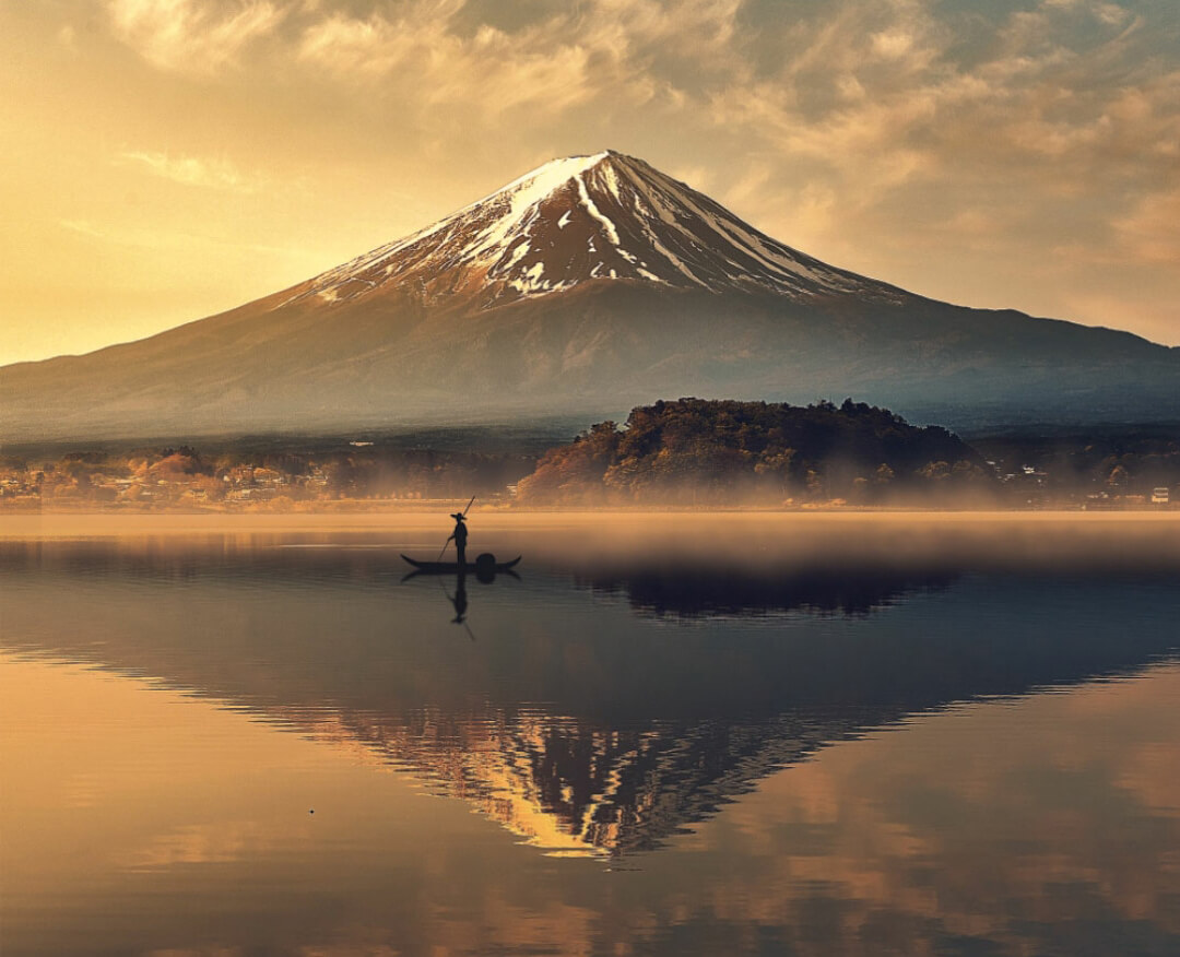 Mount Fuji Lake Kawaguchi