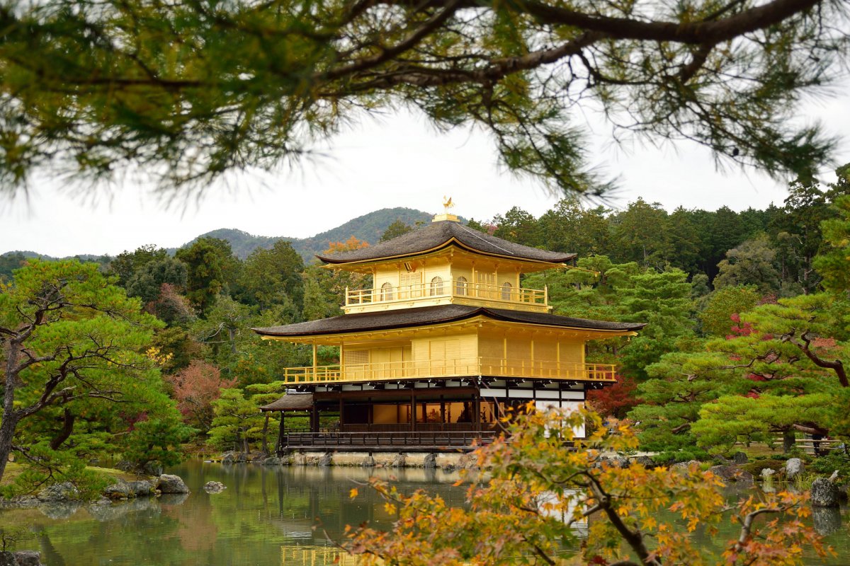 kinkakuji temple golden pavillion