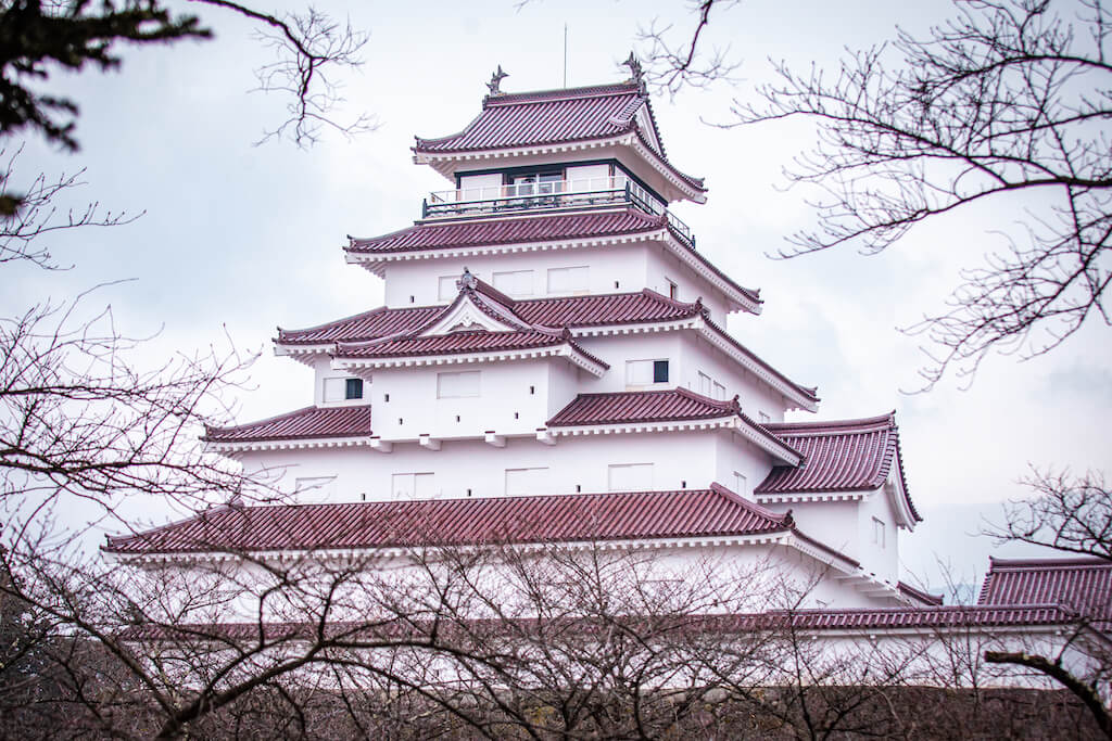 Tohoku Aizu Tsurugajo castle