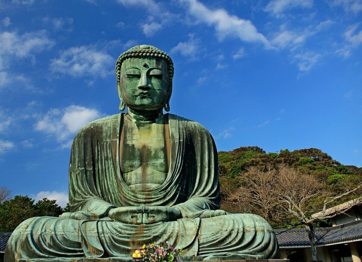 Japanese Buddha Statue Wallpaper