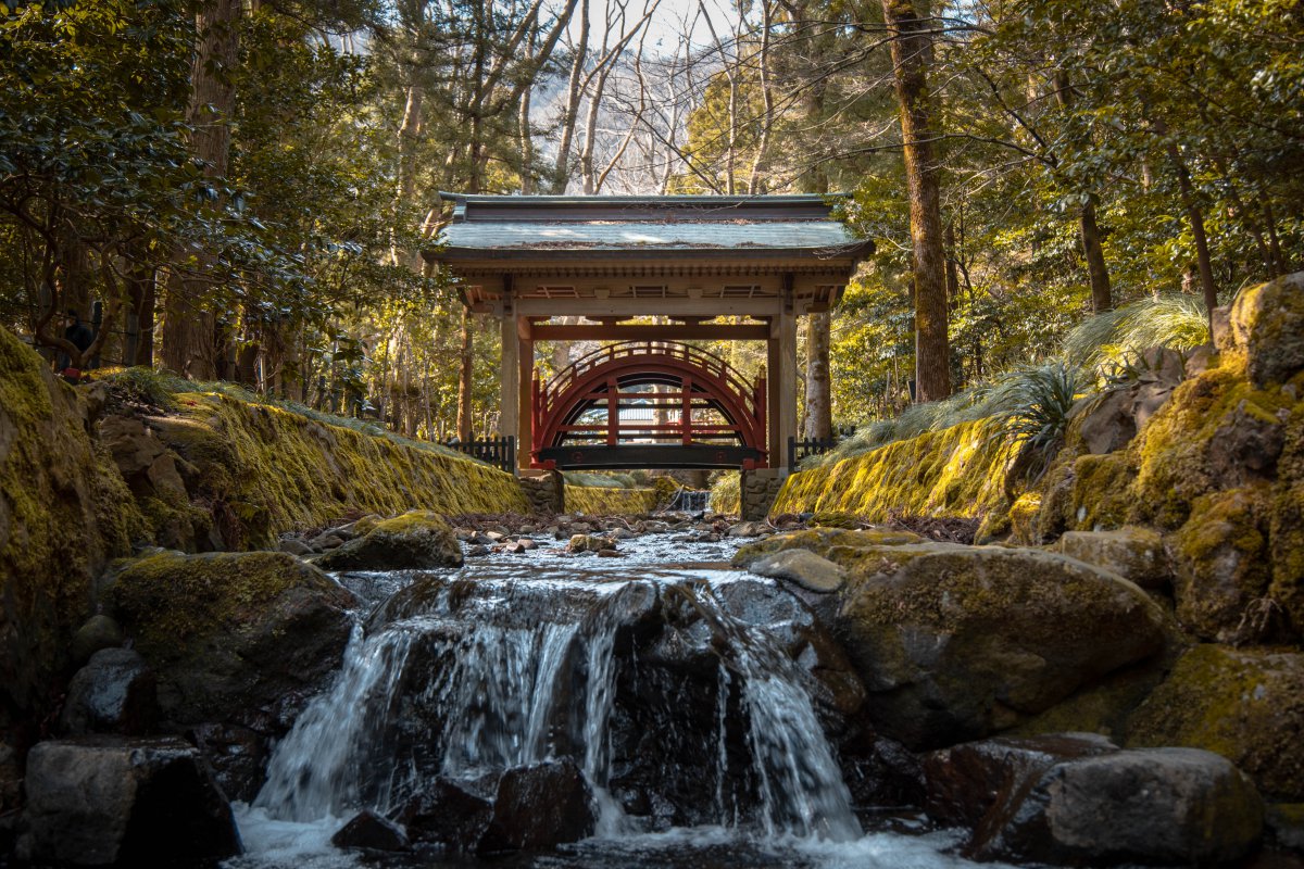 Niigata, Yahiko shrine,