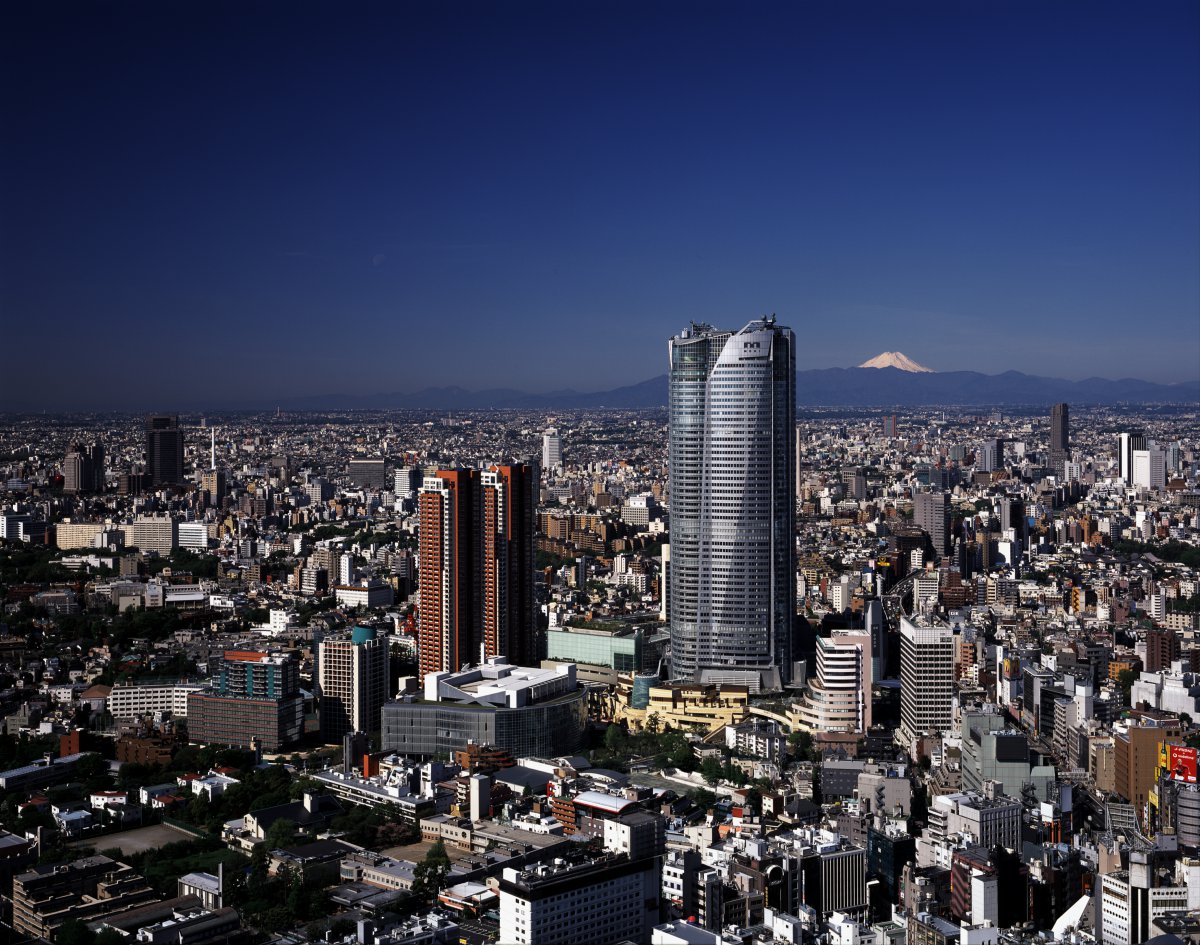 Mori Tower, Roppongi Hills, Mount Fuji