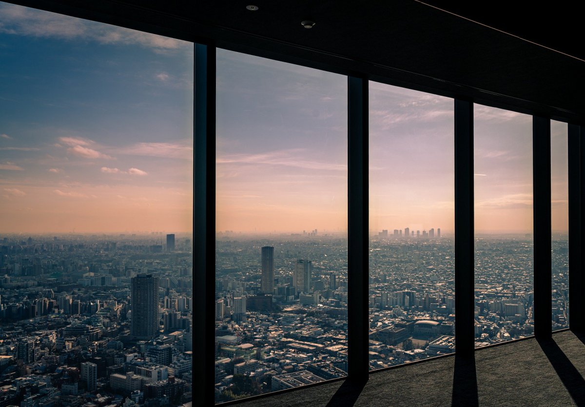 Shibuya Sky panoramic view