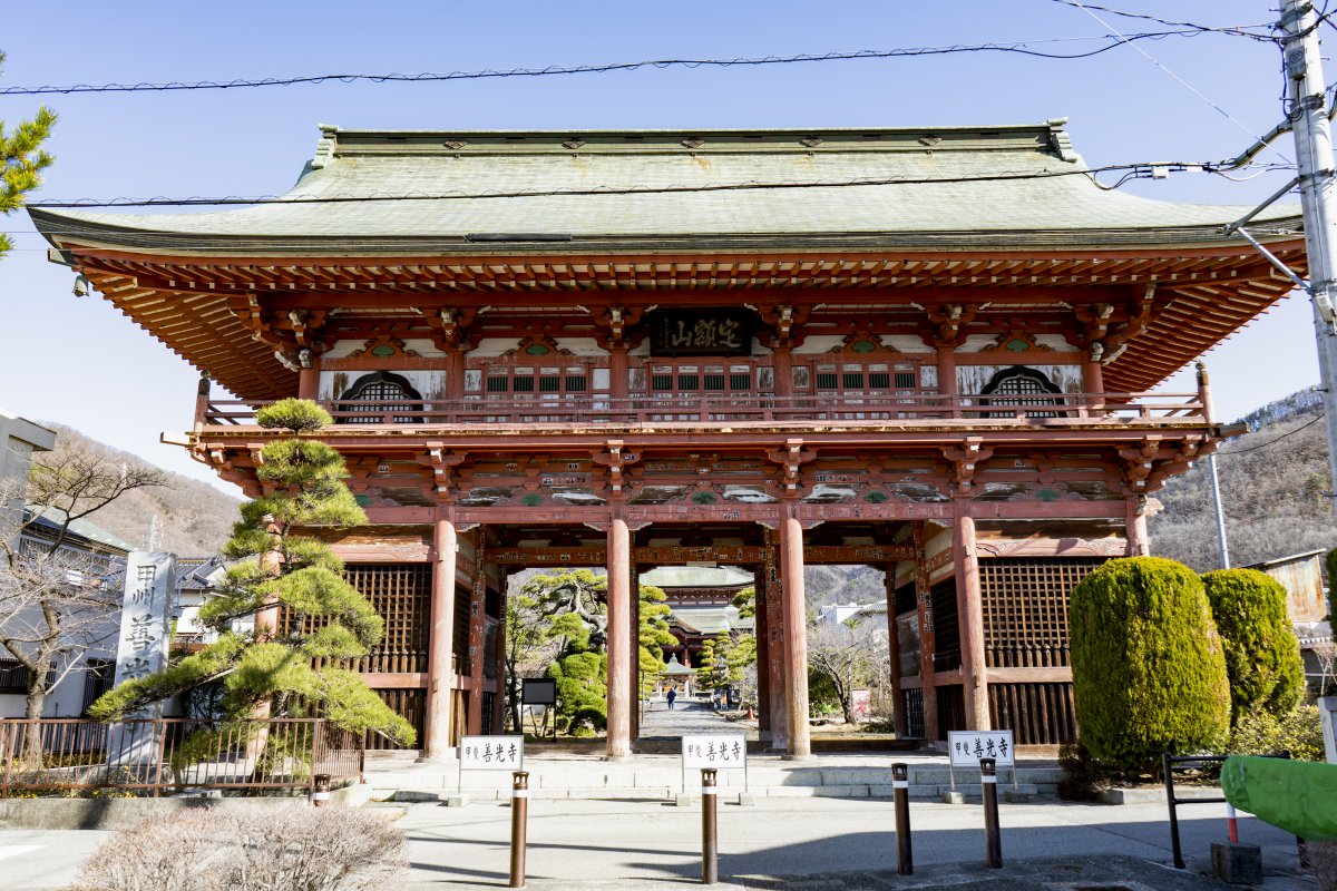 Kai Zenkoji Temple Yamanashi