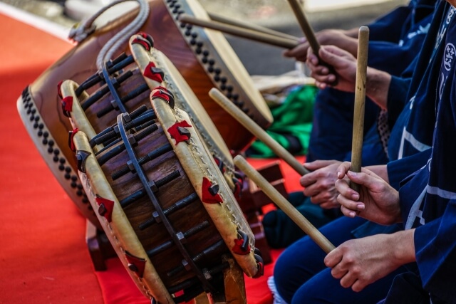 Taiko drums