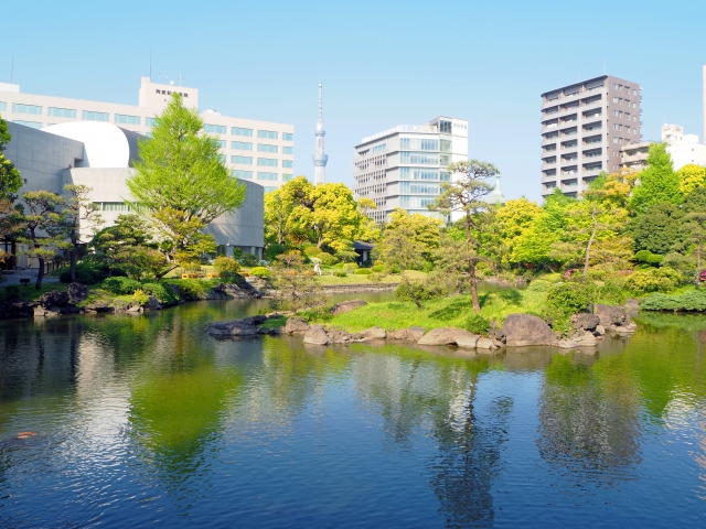 kyu-yasuda teien garden