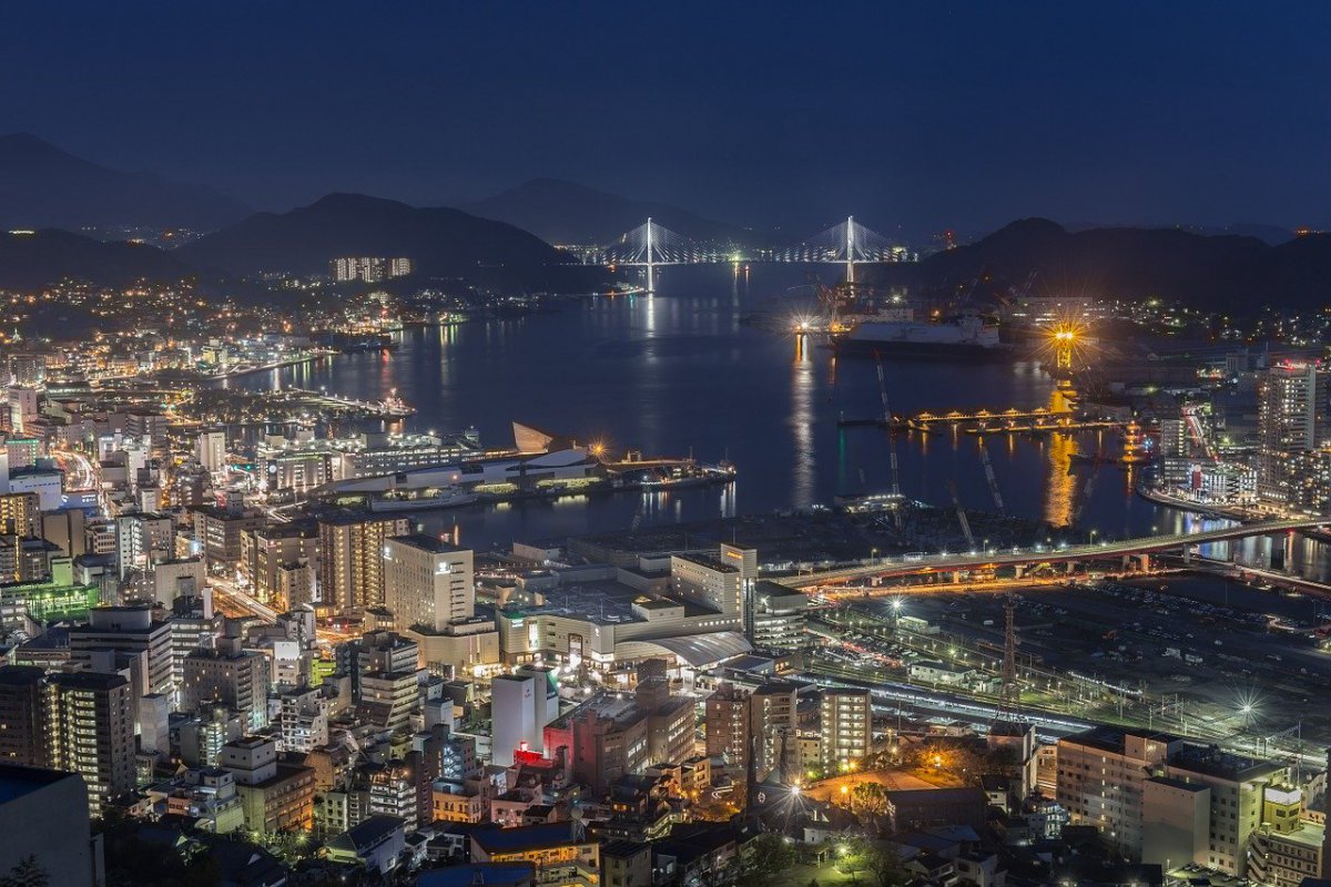 Nagasaki night view