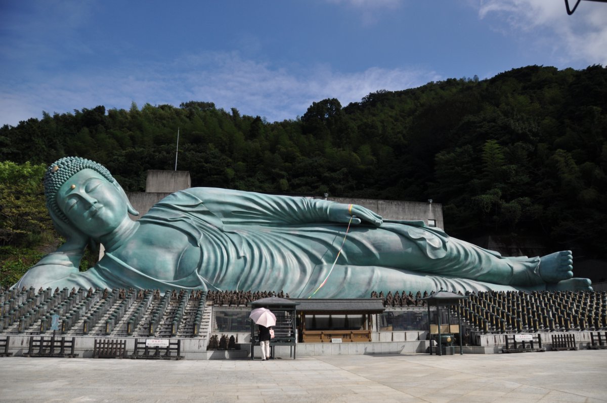 Bouddha couché du temple Nanzoin Fukuoka