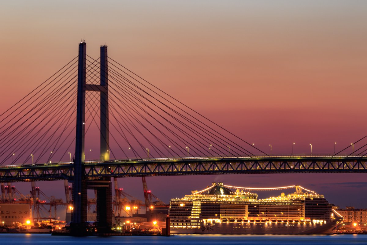 Yokohama sunset