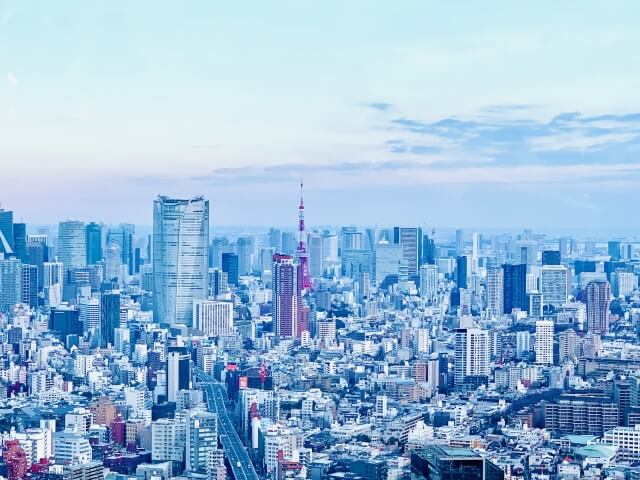 tokyo skyline