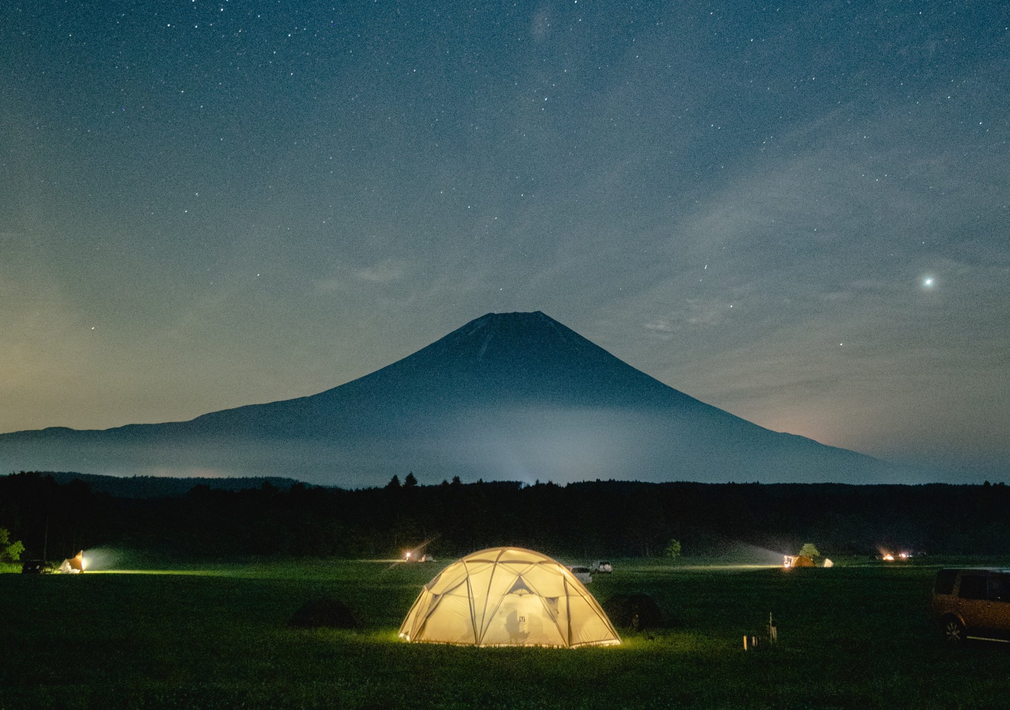 camping tour japan