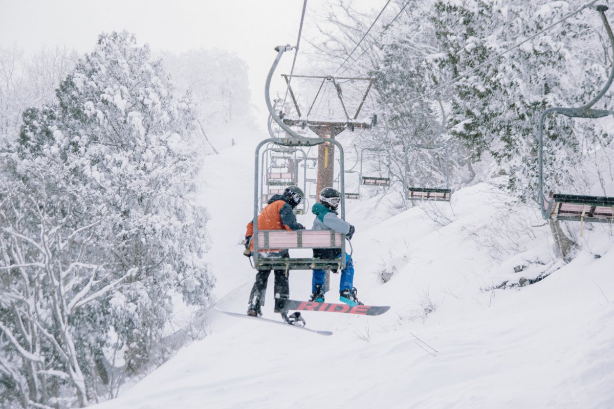 solo ski trip japan