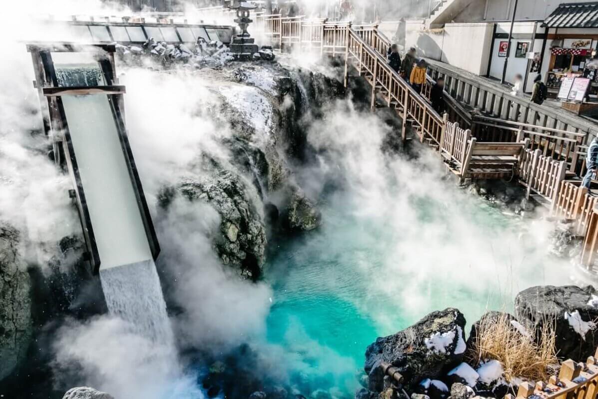 kusatsu onsen day trip from tokyo