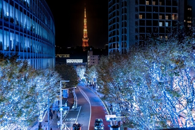 Christmas Roppongi Hills keyazaki