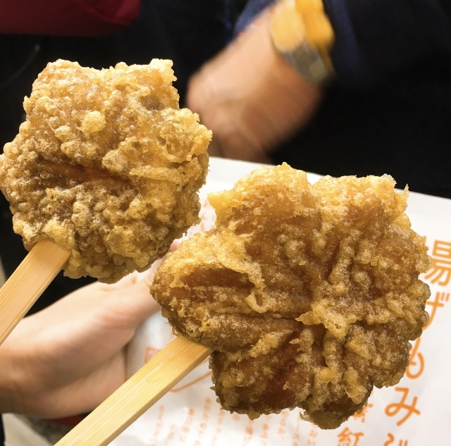 Fried Momiji Manju