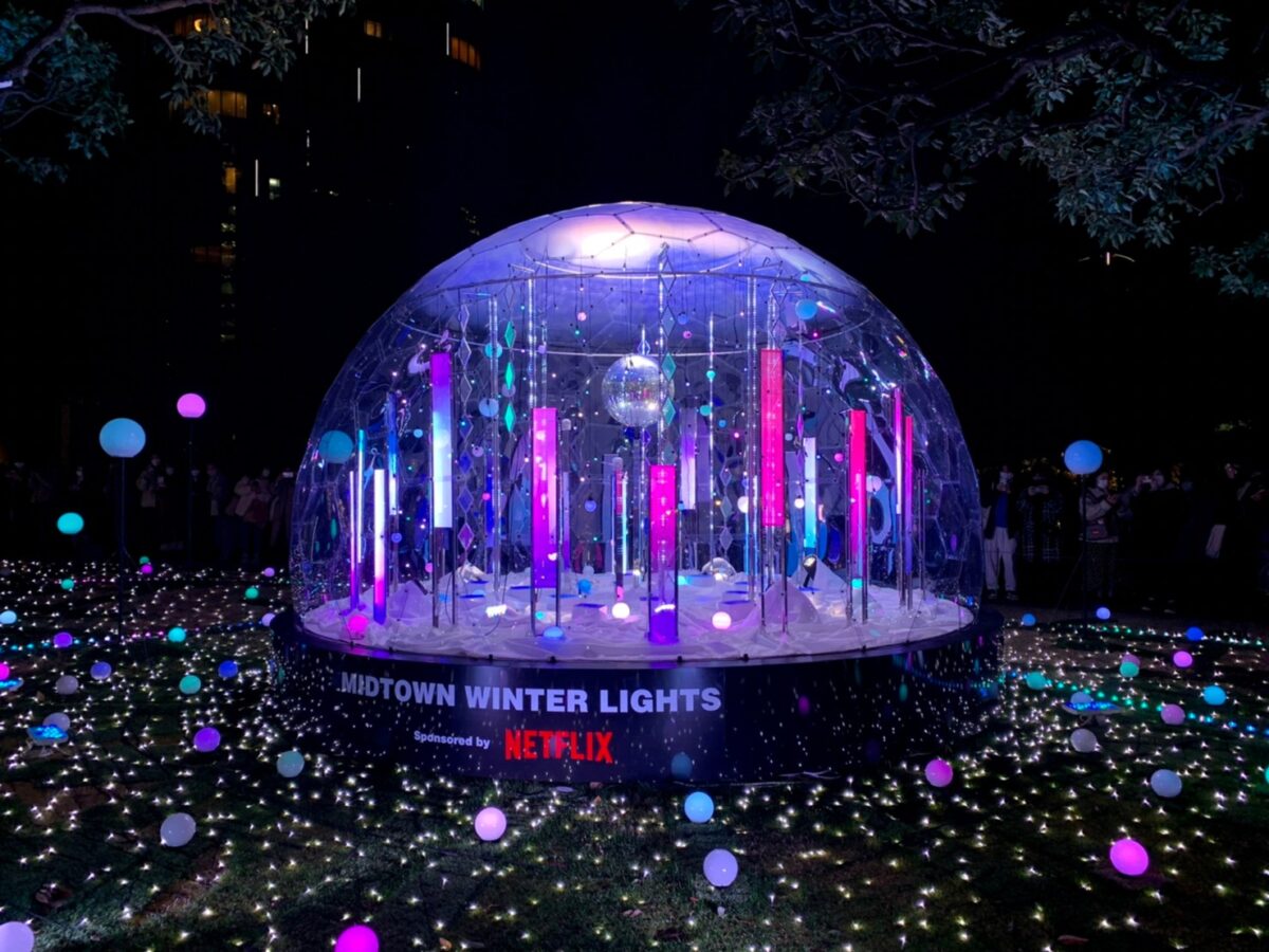 Roppongi 2021 winter illumination