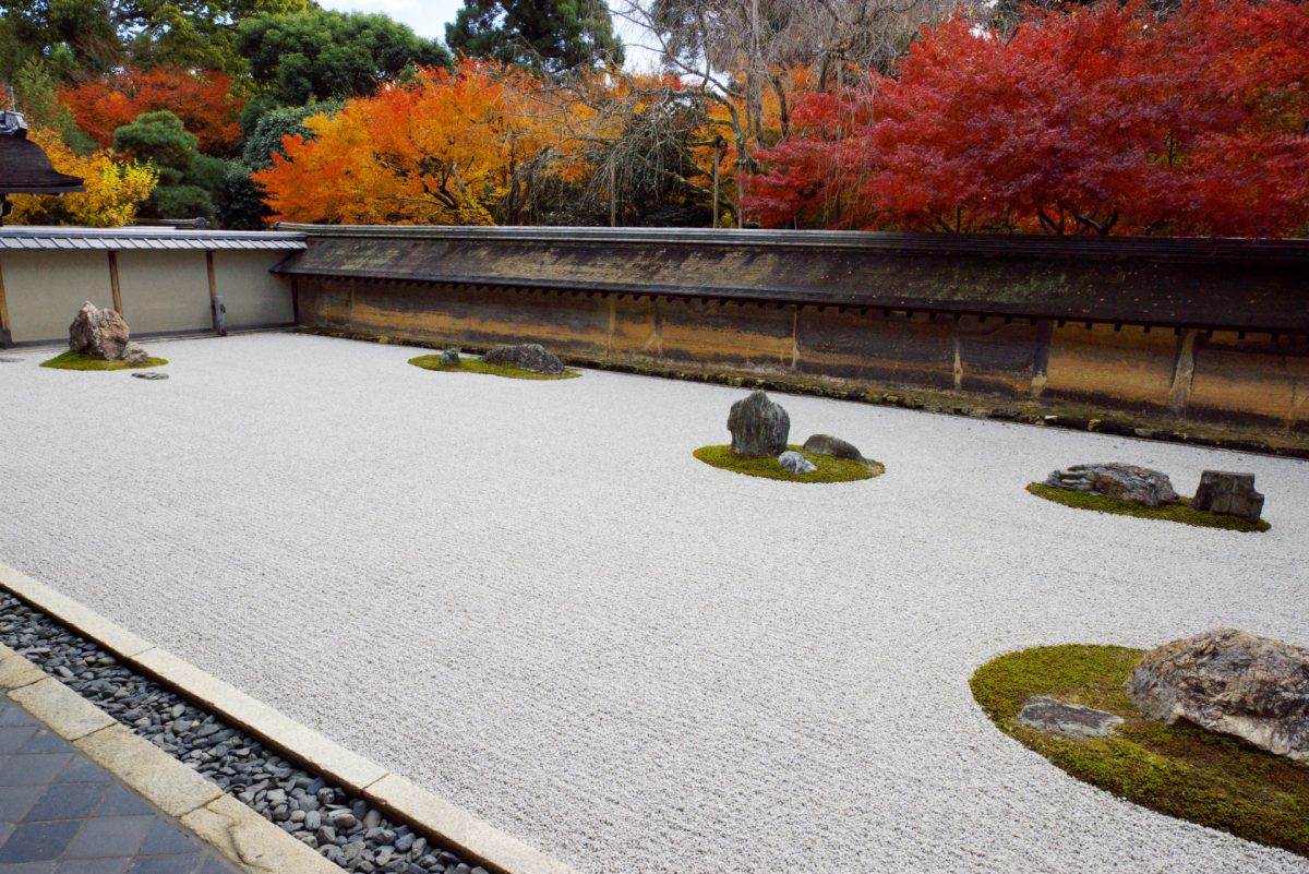 japanese rock gardens