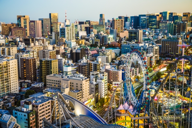 Tokyo dome themepark